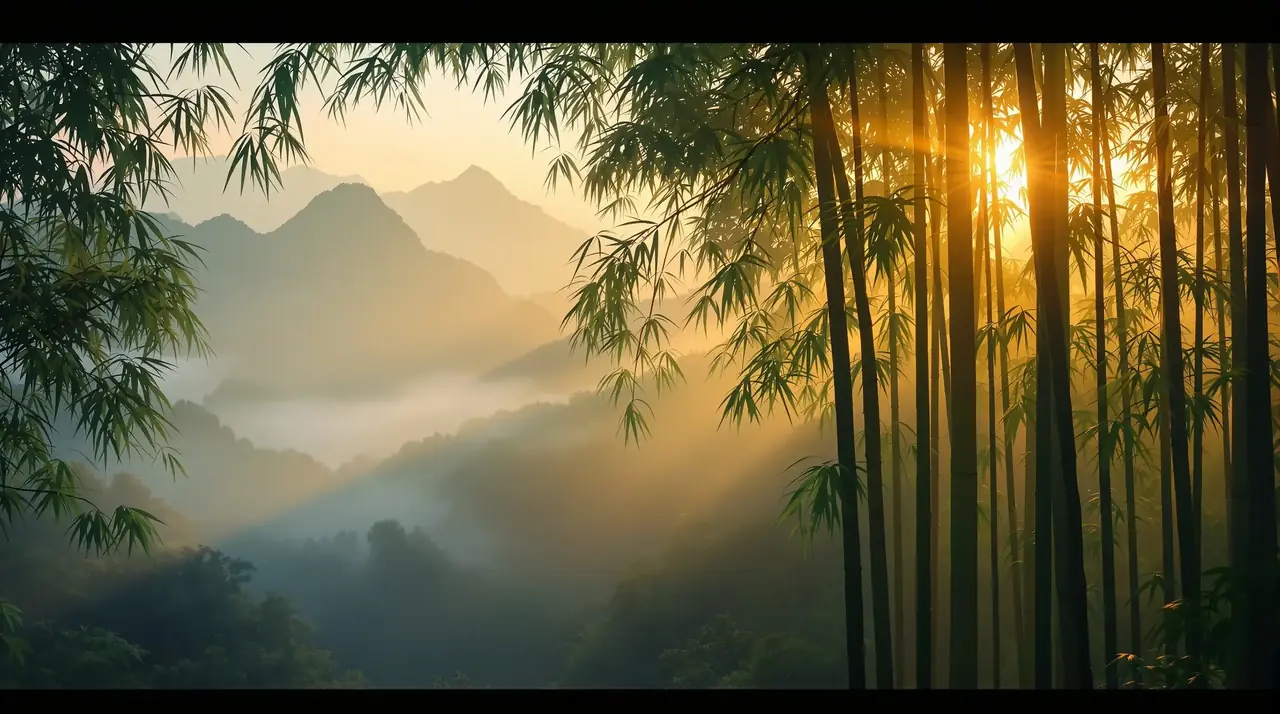 雾隐竹林 - 天堂免费视频精选